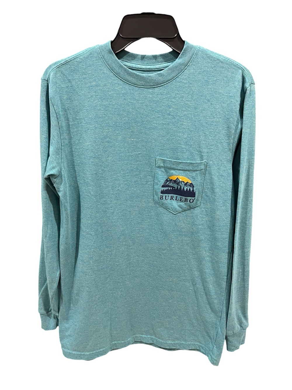 Burlebo Explore Always Pack Light Travel Often Men’s Long Sleeved Tee Small